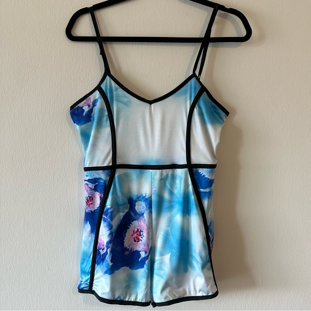 Floral Watercolor Romper